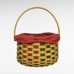 2003 Longaberger Christmas Collection Caroling Basket